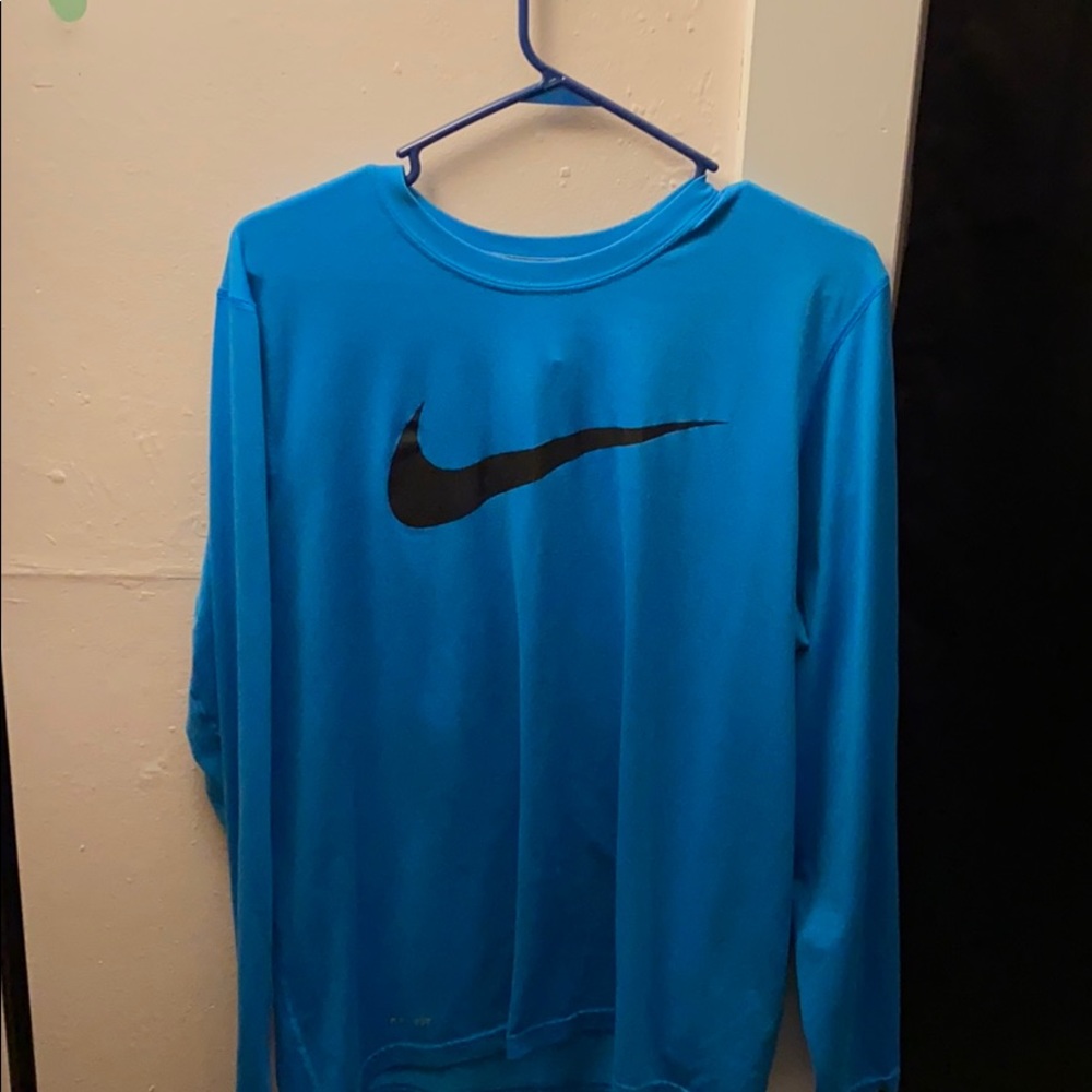 Nike long sleeve tee, dri fit